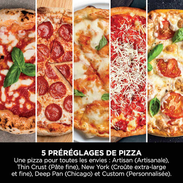 Four à pizza électrique d’extérieur, avec fonction Air Fryer Ninja Artisan MO201EUDB - Vert Foncé