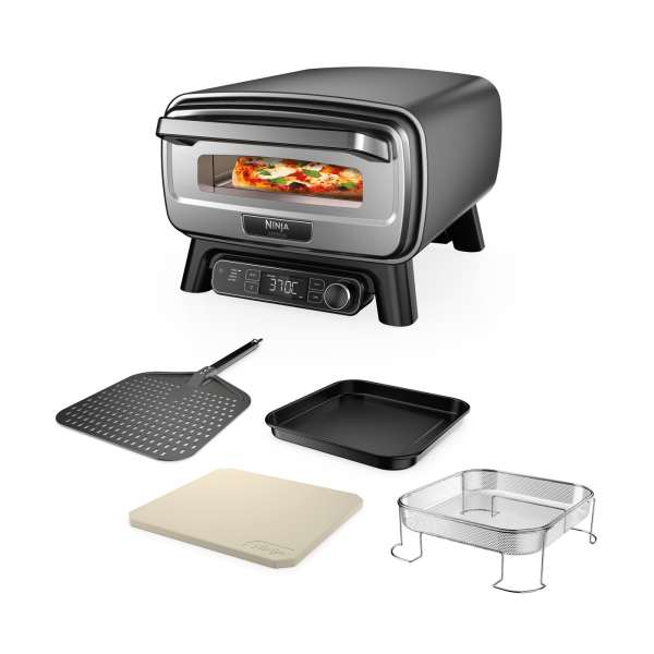 Four à pizza électrique d’extérieur, avec fonction Air Fryer Ninja Artisan MO201EU