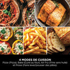 Four à pizza électrique d’extérieur, avec fonction Air Fryer Ninja Artisan MO201EU