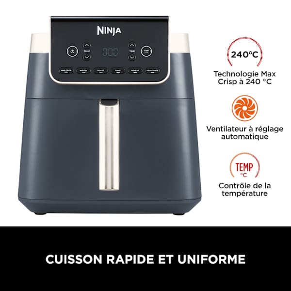 Air Fryer Ninja 1 tiroir 6-en-1, 6,2 L, Bleu nuit AF180EUCYD