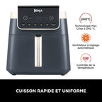 Air Fryer Ninja 1 tiroir 6-en-1, 6,2 L, Bleu nuit AF180EUCYD