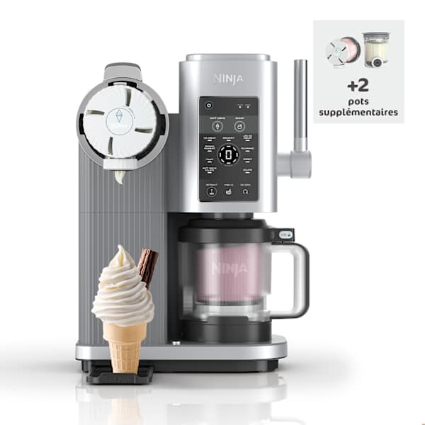 Machine à glace à l’italienne Ninja CREAMi Scoop & Swirl 13-en-1