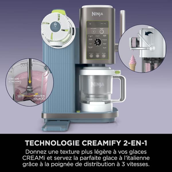 Machine à glaces à l’italienne Ninja® Creami® Scoop & Swirl