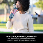Blender portable sans fil Ninja Blast – Bleu [BC151EUNV]