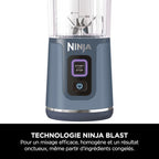 Blender portable sans fil Ninja Blast – Bleu [BC151EUNV]