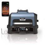 Barbecue électrique et fumoir Ninja Woodfire Pro Connect XL avec support et housse