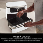 Air Fryer Ninja Foodi FLEX 7-en-1, 10,4 L, Blanc, AF500EUWH
