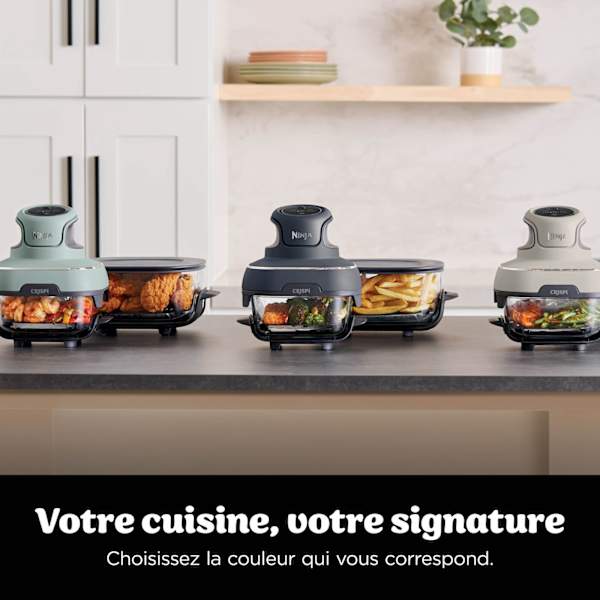 Air Fryer modulaire en verre Ninja CRISPi Blanc FN102EU