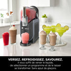 Pack Machine à glace Ninja CREAMi Deluxe 10-en-1 et Machine à boissons glacées Ninja SLUSHi