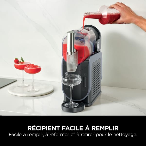 Pack Machine à glace Ninja CREAMi Deluxe 10-en-1 et Machine à boissons glacées Ninja SLUSHi