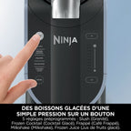 Pack Machine à glace Ninja CREAMi Deluxe 10-en-1 et Machine à boissons glacées Ninja SLUSHi