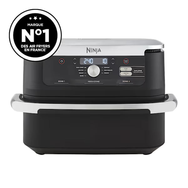 Air Fryer Ninja Foodi FLEX 7-en-1, 10,4 L, Noir, AF500EU
