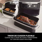 Air Fryer Ninja Foodi FLEX 7-en-1, 10,4 L, Noir, AF500EU