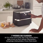 Air Fryer Ninja Foodi FLEX 7-en-1, 10,4 L, Noir, AF500EU