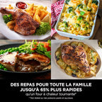 Air Fryer Ninja Foodi FLEX 7-en-1, 10,4 L, Noir, AF500EU