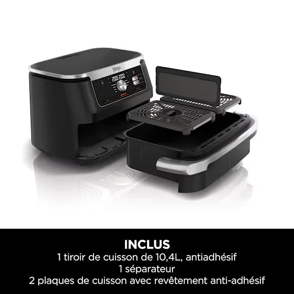 Air Fryer Ninja Foodi FLEX 7-en-1, 10,4 L, Noir, AF500EU