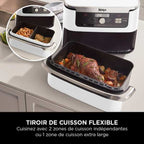 Air Fryer Ninja Foodi FLEX 7-en-1, 10,4 L, Blanc, AF500EUWH
