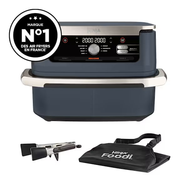 Air Fryer Ninja Foodi FLEX 7-en-1, 10,4 L, Noir, AF500EU